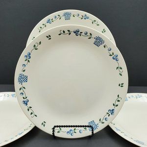 Corelle Blueberry Bouquet Dinner Plates Corning Blueberries Baskets Dinner Plate
